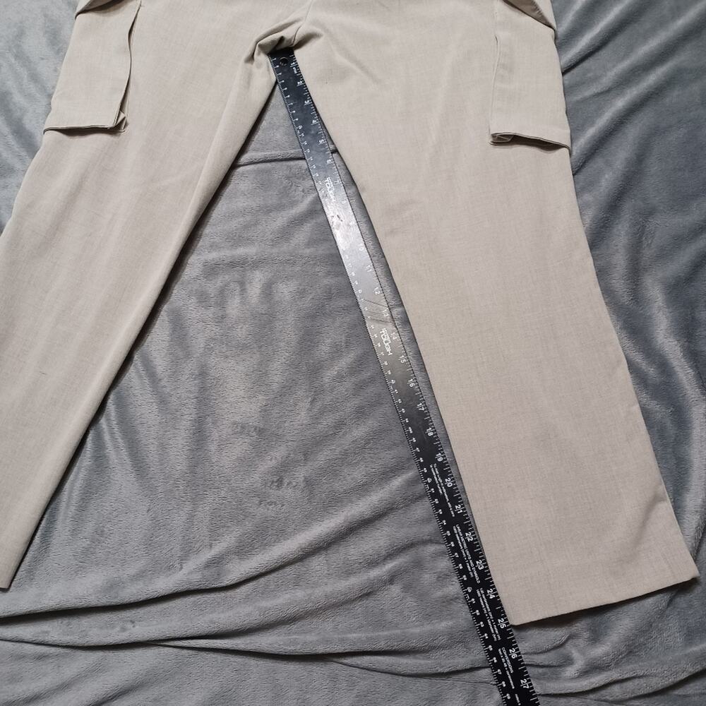 New York & Co Womens Slim Tapered Cargo Pants Size 6‎ Gray Mid Rise Stretch - Picture 11 of 13